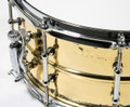 Ludwig Hammered Brass 6.5x14 Snare Drum w/Tube Lugs