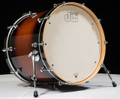 DW Design Series 7pc Drum Set - Tobacco Burst