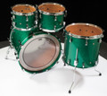 Yamaha Absolute Hybrid Maple 4pc Jade Green Sparkle
