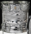 Ludwig Classic Maple FAB 3pc Shell Pack - White Strata