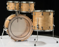 Yamaha Phoenix 4pc Drum Set Gloss Natural Ash with Mount