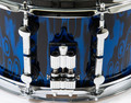 Sonor SQ2 Medium Beech Snare Drum 14 x 7  - Blue Tribal