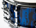 Sonor SQ2 Medium Beech Snare Drum 14 x 7  - Blue Tribal