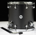 DW Design Series 14x14 Floor Tom - Iron Satin Metallic