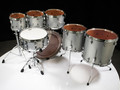 Yamaha Absolute Hybrid Maple 7pc 8/10/12/14/16/22/14SD Silver Sparkle