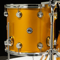DW Collector's 4pc Maple/Mahogany Shell Pack - Vegas Gold Metallic