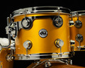 DW Collector's 4pc Maple/Mahogany Shell Pack - Vegas Gold Metallic