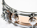 DW Polished Bronze 4x14 Snare Drum w/Chrome HW