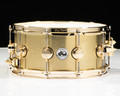 DW Collector's Knurled Brass 6.5x14 Snare Drum