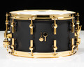 Sonor SQ2 14x8 Birch Snare Drum w/ Gold HW - Dark Satin