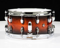 Mapex Black Panther Solidus 14x7 Snare Drum - Red Black Burst