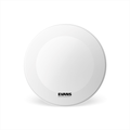 Evans EQ3 Resonant Coated White Bass Drum Head, No Port - 24"