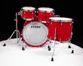 Tama Star Walnut 4pc Solid Candy Red Shell Pack 10/12/16/22