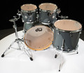 DW Design Series 4pc Drum Set  - Steel Grey 10/12/16/22