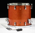 Yamaha Absolute Hybrid Maple 14x13 Floor Tom - Orange Sparkle