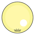 Remo Powerstroke P3 22'' Drumhead with 5" Port Hole - Yellow