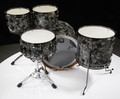 DW Collector's 5pc Cherry / Spruce Shell Pack -Silver Abalone