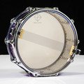 Dixon Cornerstone 6.5x14 Hammered Steel Snare - Purple Titanium