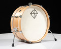 Dixon LIttle Roomer 7x20 Bass Drum - Satin Natural