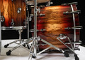 Sonor SQ2 7pc Maple Shell Pack - African Marble with Red Candy Burst