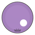 Remo Powerstroke P3 24'' Drumhead with 5" Port Hole - Purple