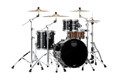 Mapex Saturn Evolution Hybrid Straight Ahead 3pc Rock Kit - Piano Black
