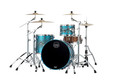Mapex Saturn Evolution Hybrid Organic 3pc Rock Kit - Exotic Azure Burst