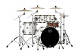 Mapex Saturn Evolution Birch/Walnut 4pc Classic Kit - Polar White