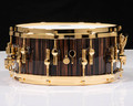 Sonor SQ2 14x6.5 Beech Snare Drum - Ebony (High Gloss) w/ Gold HW