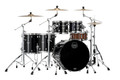 Mapex Saturn Evolution Workhorse 5-Piece Shell Pack Without Snare - Piano Black