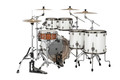 Mapex Saturn Evolution Maple/Walnut 5pc Workhorse Kit - Polar White
