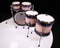 Mapex Saturn Evolution Workhorse 5-Piece Shell Pack Without Snare - Exotic Violet Burst