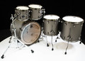 Mapex Saturn Evolution Workhorse 5-Piece Shell Pack Without Snare - Gun Metal Grey