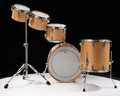Gretsch USA Custom 5pc Satin Natural 8/10/12/16/22 w/Concert Toms