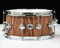 DW Collector's 7x14 15ply Solid Santos Rosewood - Single Row Chrome