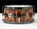 DW Collector's 7x14 15ply Santos Rosewood - Single Row Black Nickel