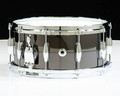 Gretsch 6.5x14 Black Chrome over Solid Steel Snare Drum