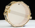 DW Collector's 7x14 Maple Snare - Gloss Black w/Gold HW
