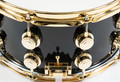 DW Collector's 7x14 Maple Snare - Gloss Black w/Gold HW