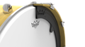 REMO External Sub Muff'l® Bass Drum System 24"