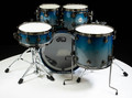 DW Collector's Series 5pc Pure Purpleheart Kit - Blue to Grey Lacquer