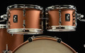 Sonor SQ1 22" 5-piece Shell Pack - Satin Copper Brown 10/12/14/16/22