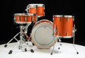 Gretsch Brooklyn 4pc Kit 12/14/20/14SD - Satin Tangerine Metallic