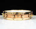 DW Collector's Pi Snare - Exotic Quilted Maple w/ Gold HW