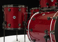DW Collector's Pure Cherry 5pc Kit - Ruby Red Glass BN HW