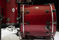 DW Collector's Pure Cherry 5pc Kit - Ruby Red Glass BN HW
