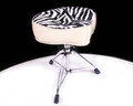 Pork Pie Big Boy Throne Silver w/Zebra