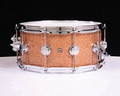 DW Collector's Maple VLT 6.5x14 Snare Drum - Champagne Glass