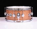 DW Collector's Maple VLT 6.5x14 Snare Drum - Champagne Glass