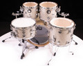 DW Collector's 5pc Maple SSC Shells Broken Glass w/ Chrome HW